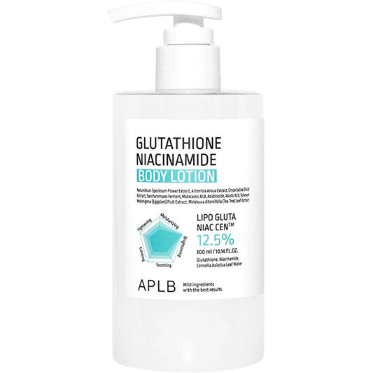 Aplb Glutathione Niacinamide Body Lotion- Hydratačně-rozjasňující Tělove Mleko 300ml