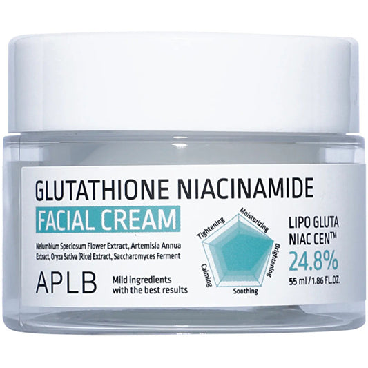Aplb Glutathione Niacinamide Facial Cream - Rozjasňující Pleťový Krem 55ml