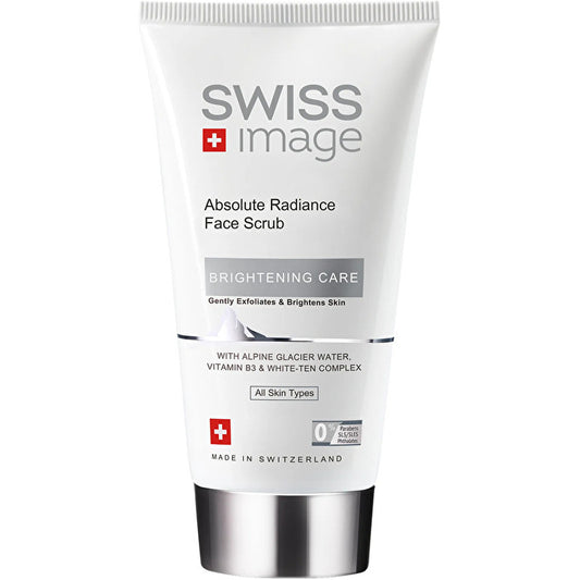 Swiss Image Brightening Care Absolute Radiance Face Scrub - Jemný Exfoliační Rozjasňující Peeling 150ml