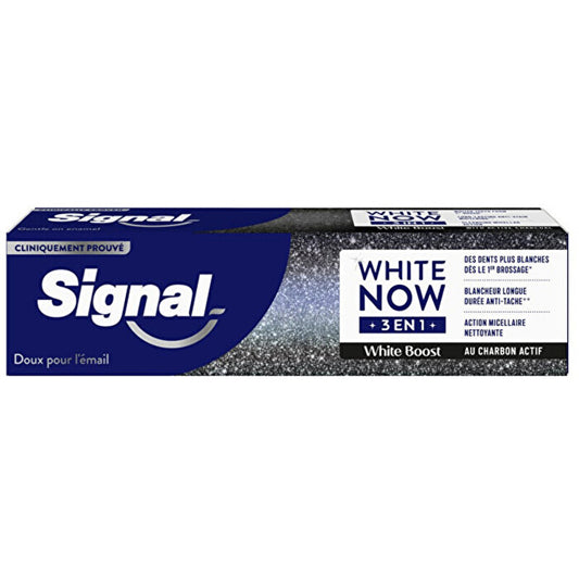 Signal White Now 3in1 White Boost - Bělicí Zubní Pasta 75ml