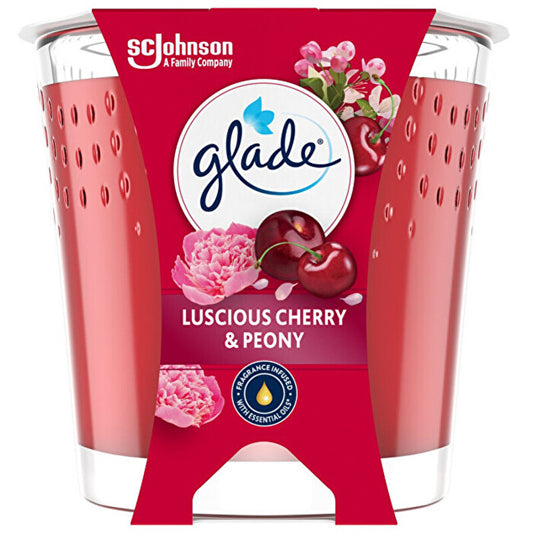 Glade Luscious Cherry & Peony Candle - Vonná Svíčka 70.0g