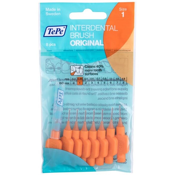 TePe Interdental Brush Normal (0.45 Mm Orange ) - Interdental Toothbrushes 6.0ks