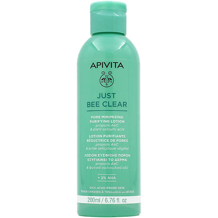Apivita Just Bee Clear Pore Minimizing Purifying Lotion - Pleťová Voda Na Rozšířene Póry A černe Tečky 200ml