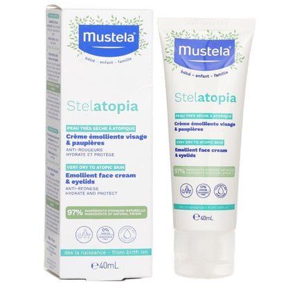 Mustela Stelatopia Emollient Cream For Face (Anti Redness Action) 40ml/1.35oz