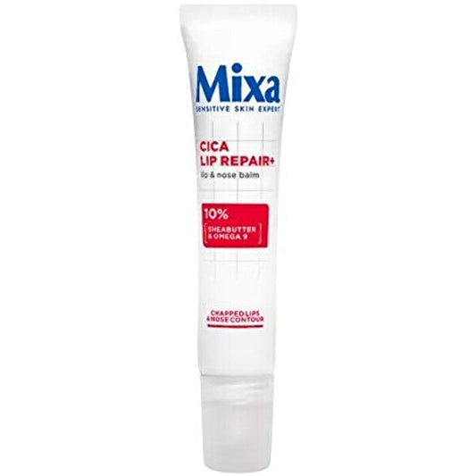 Mixa Cica Lip Repair+ Lip & Nose Balm - Balzám Na Rty A Okolí Nosu 10ml