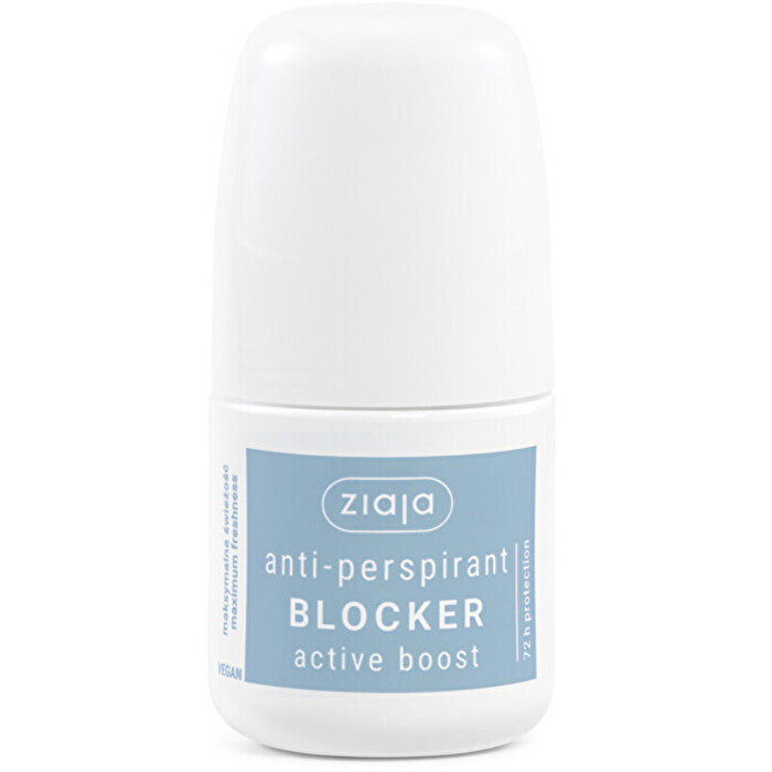 Ziaja Blocker Active Boost Anti-perspirant - Kuličkový Antiperspirant 60ml