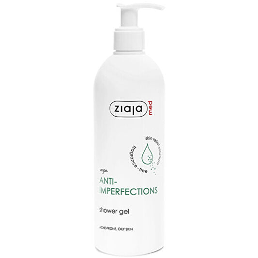 Ziaja Med Anti-imperfections Shower Gel - Tělový čistící Gel 400ml