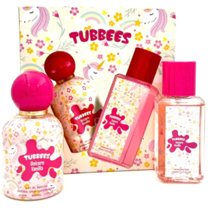 Tubbees Unicorn Vanilla Dárková Sada Eau De Parfum 50ml A Tělový Sprej 75ml 50ml
