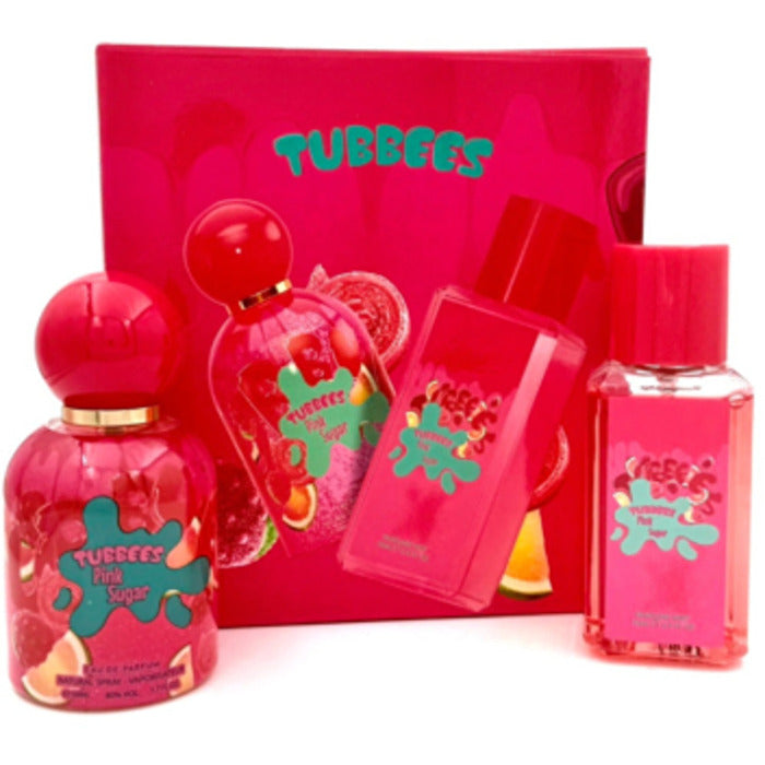 Tubbees Pink Sugar Dárková Sada Eau De Parfum 50ml A Tělový Sprej 75ml 50ml