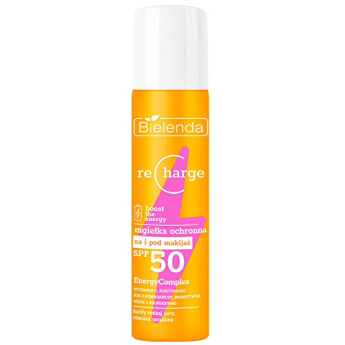 Bielenda Recharge Protecting Mist Spf 50 - Ochranná Mlha 75ml