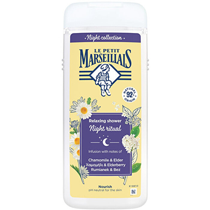 Le Petit Marseillais Night Collection Chamomile & Elder - Sprchový Gel 650ml