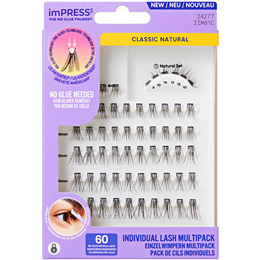 Kiss My Face Impress Individual Lash Multipacks 01 - Trsove řasy
