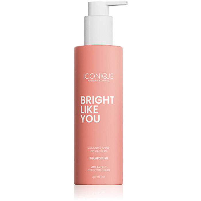 ICONIQUE Professional Bright Like You Shampoo - Obnovující šampon Pro Barvene Vlasy 250ml