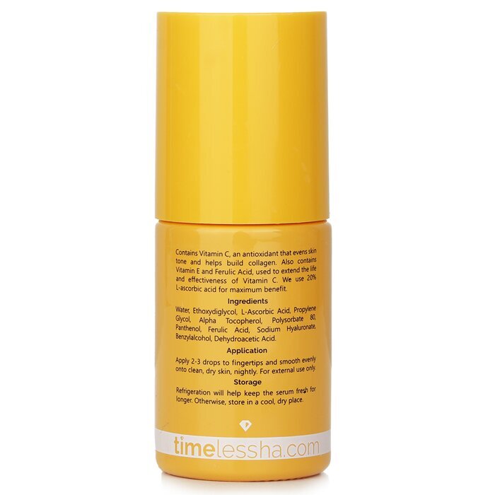 Timeless Skin Care 20% Vitamin C Serum + Vitamin E + Ferulic Acid 30ml/1oz