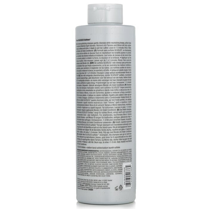 Joico Blonde Life Violet Shampoo (For Cool, Bright Blondes) 1000ml/33.8oz