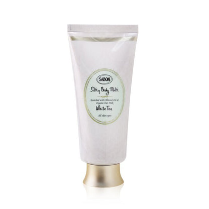 Sabon Silky Body Milk - White Tea 200ml/7oz