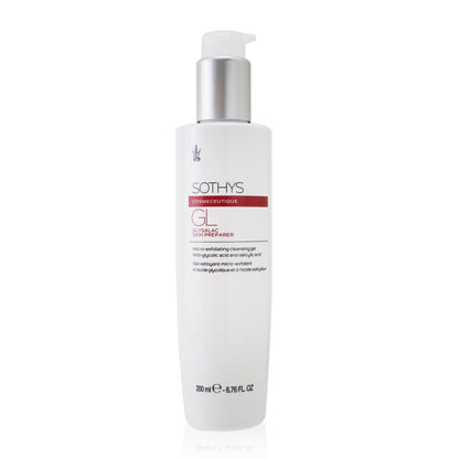 Sothys Cosmeceutique GL Glysalac Skin Preparer Micro-Exfoliating Cleansing Gel - With Glycolic Acid & Salicylic Acid 200ml/6.76oz