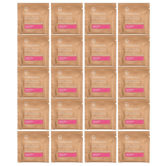 Dr Dennis Gross Alpha Beta Glow Pad For Face - Intense Glow 20 Towelettes