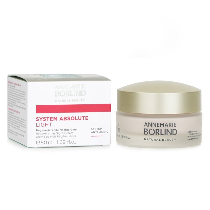 Annemarie Borlind System Absolute System Anti-Aging Regenerating Night Cream Light - For Mature Skin 50ml/1.69oz