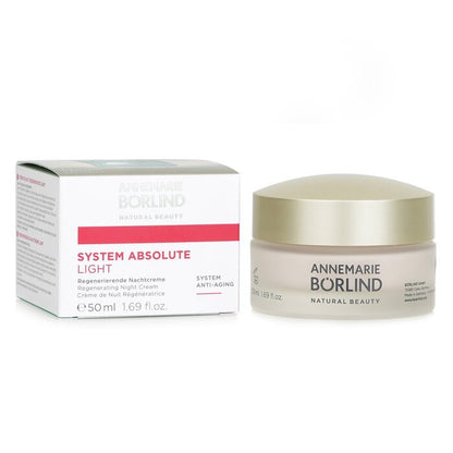 Annemarie Borlind System Absolute System Anti-Aging Regenerating Night Cream Light - For Mature Skin 50ml/1.69oz