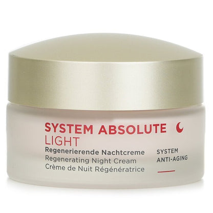 Annemarie Borlind System Absolute System Anti-Aging Regenerating Night Cream Light - For Mature Skin 50ml/1.69oz