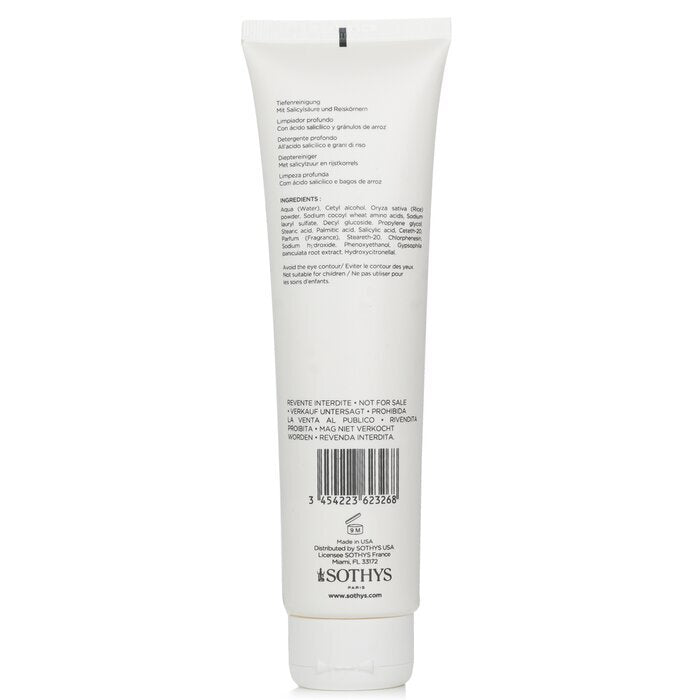 Sothys Cosmeceutique DF Desquacrem Forte Microderm Deep Cleanser - With Salicylic Acid & Rice Granules (Salon Size) 150ml/5.07oz