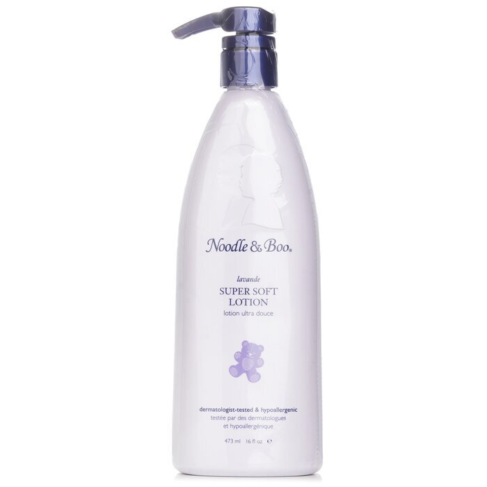 Noodle & Boo Super Soft Lotion - Lavender - For Face & Body (Dermatologist-Tested & Hypoallergenic) 473ml/16oz