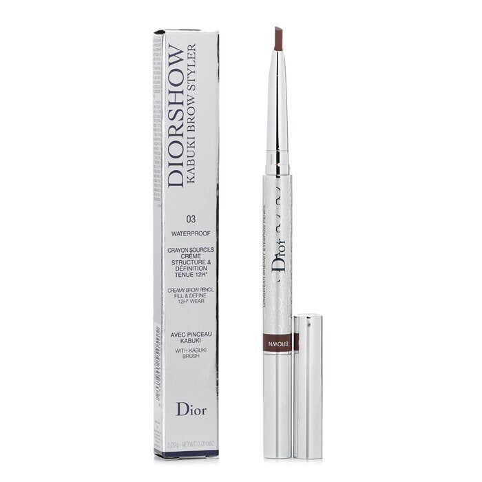 Christian Dior Diorshow Kabuki Brow Styler Creamy Brow Pencil Waterproof - # 03 Brown 0.29g/0.01oz