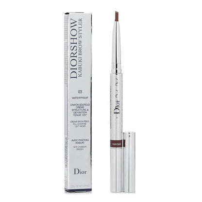 Christian Dior Diorshow Kabuki Brow Styler Creamy Brow Pencil Waterproof - # 03 Brown 0.29g/0.01oz