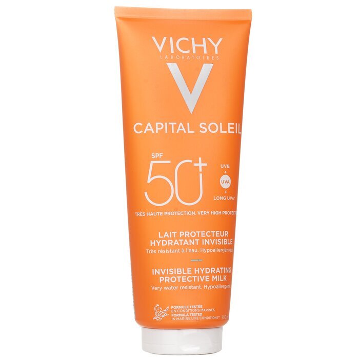 Vichy Capital Soleil Fresh Protective Milk SPF 50 (Water Resistant - Face & Body) 300ml/10.1oz