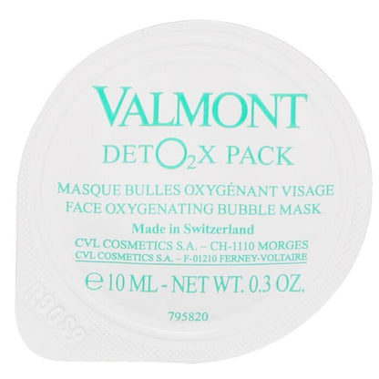 Valmont Deto2x Pack - Oxygenating Bubble Mask 6x10ml/0.3oz