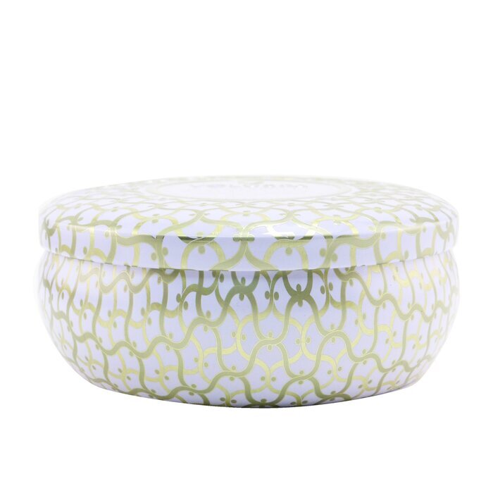 Voluspa 3 Wick Decorative Tin Candle - Eucalyptus & White Sage 340g/12oz