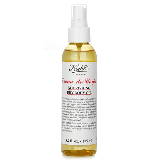 Kiehl's Creme De Corps Nourishing Dry Body Oil 175ml