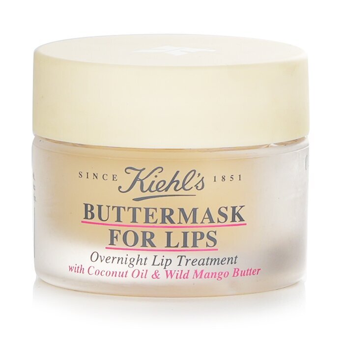 Kiehl's Buttermask For Lips Overzicht Lip Treatment. With Coconut Oil & With Mango Butter 10g