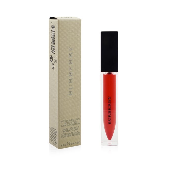 Burberry Kisses Bright Coral # 26 Woman 5.5ml Lip Lacquer