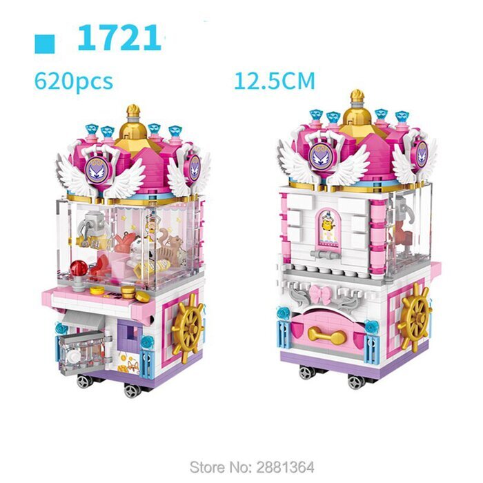 LOZ Dream Amusement Park Series - Claw Machine Building Bricks Set 13.5 x 18 x 8cm