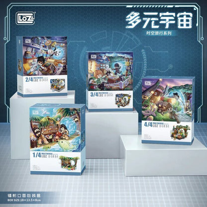 LOZ Multiverse Time Travel Series - 10,000 Years Ago Building Bricks Set 18x13.8x8cm