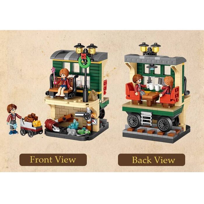 LOZ Magic Academy Street Series - Magic Platform Building Bricks Set 16.5x12.5x8cm