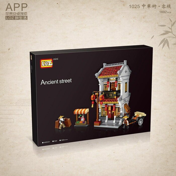 LOZ Mini Blocks - Inn Building Bricks Set 42 x 30 x 5 cm