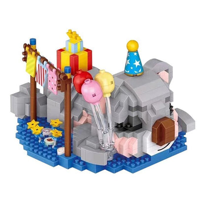 LOZ Mini Blocks - Birthday Koala Building Bricks Set 11 x 11 x 11cm