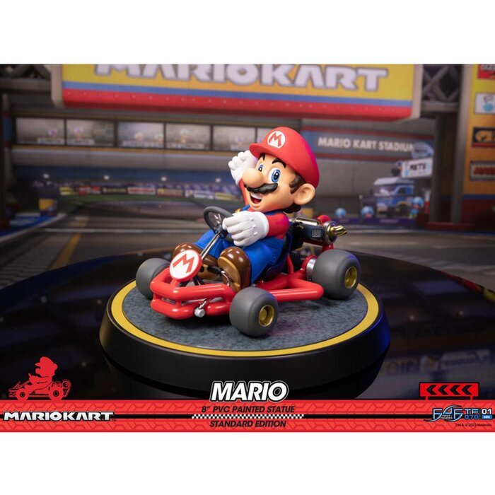 FIRST 4 FIGURES Mario Kart - Mario (Standard Edition) 30 x 30 x 22cm