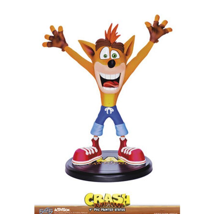 FIRST 4 FIGURES Crash Bandicoot (Standard Edition) 22.8x20x13cm