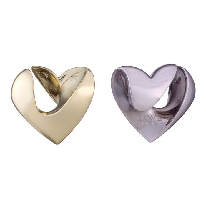 Broadway Toys Hanayama | Heart Hanayama Metal Brainteaser Puzzle Mensa Rated Level 1 75*119*45 mm