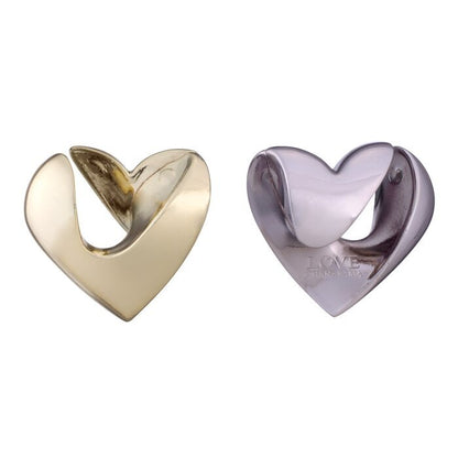 Broadway Toys Hanayama | Heart Hanayama Metal Brainteaser Puzzle Mensa Rated Level 1 75*119*45 mm