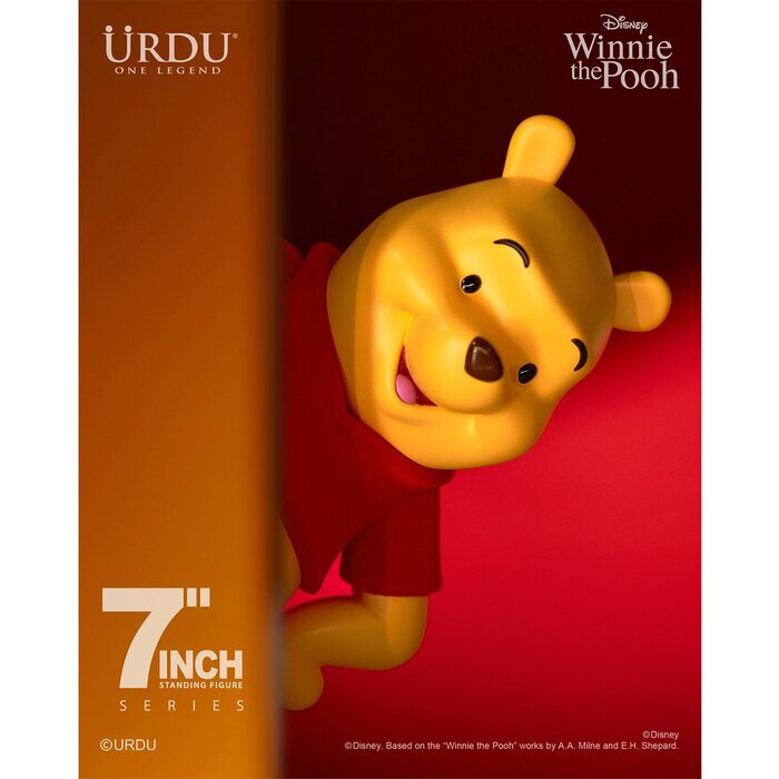 URDU X DISNEY 7 INCH STANDING FIGURE ��� Winnie the pooh 13 x 13 x 23cm