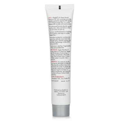 EltaMD UV Sheer Broad-Spectrum SPF 50+ Sunscreen (For Face and Body) 85ml/3oz