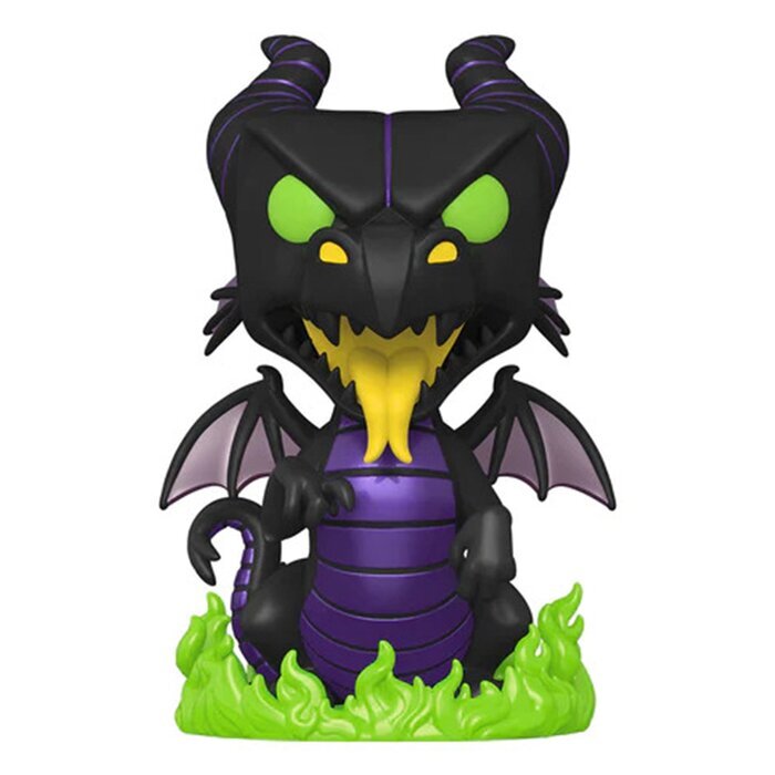 Funko POP Jumbo: Villains- Maleficent Dragon Toy Figures 21x33x21cm