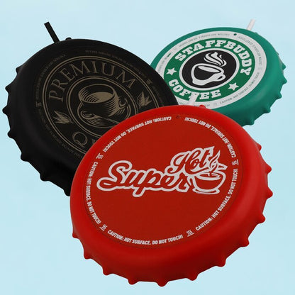 Happythings USB Mug Warmer - Black 11x11x2cm