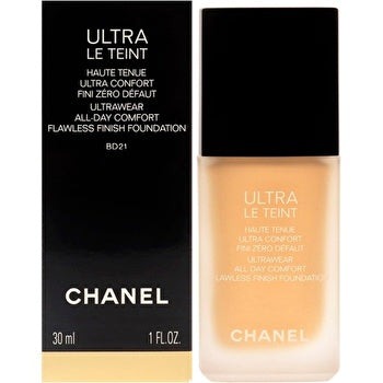 Chanel Ultra Le Teint Flawless Finish Fluid Foundation Bd21 30ml