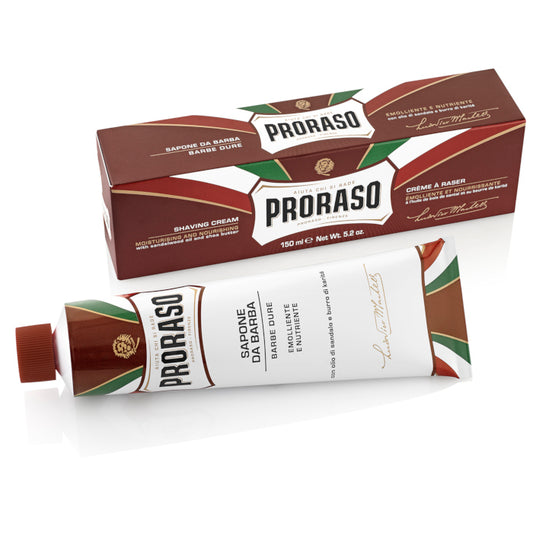 Proraso Red Shaving Soap In A Tube - Shave Soap In The Tube 150ml